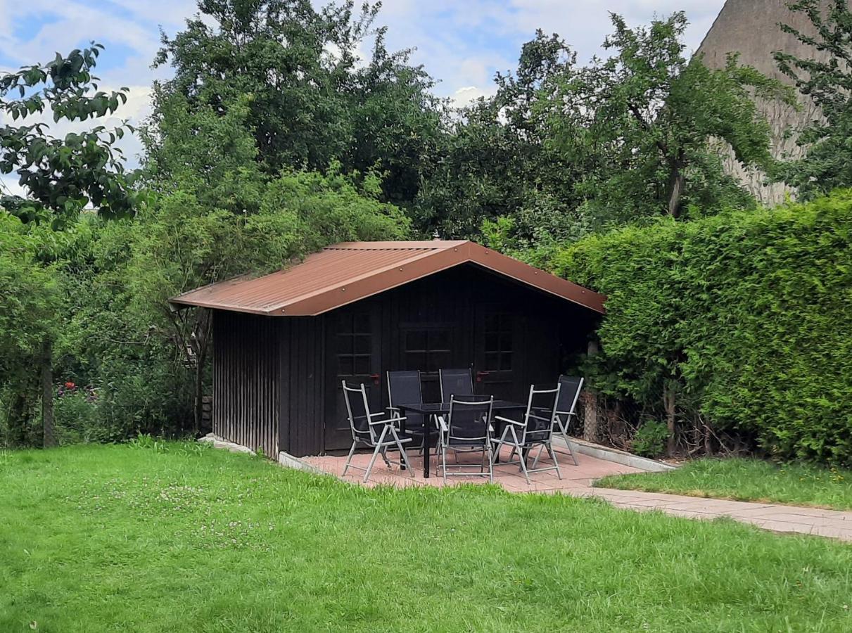 Ferienwohnung Kopold "Im Alten Schulhaus" Pottmes ภายนอก รูปภาพ